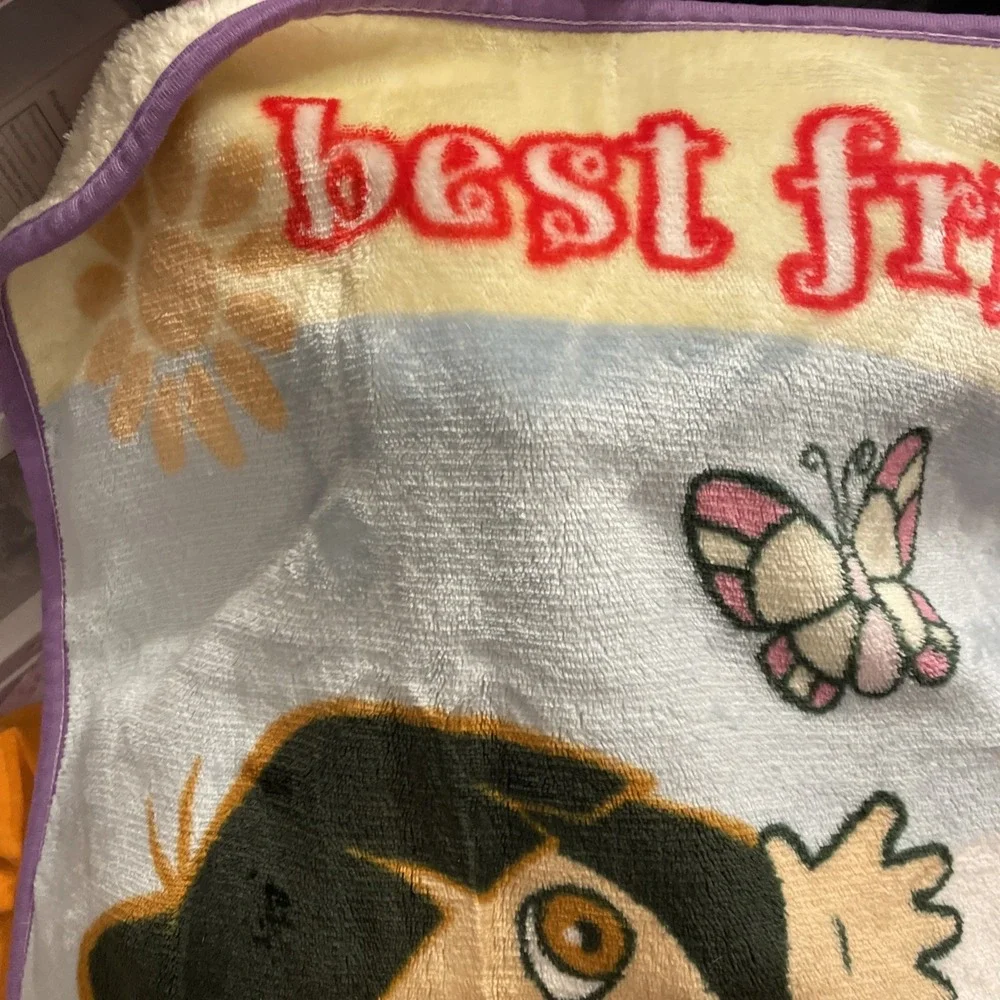 DORA THE EXPLORER CHILDRENS THROW BLANKET NICK JR Best Friends‎